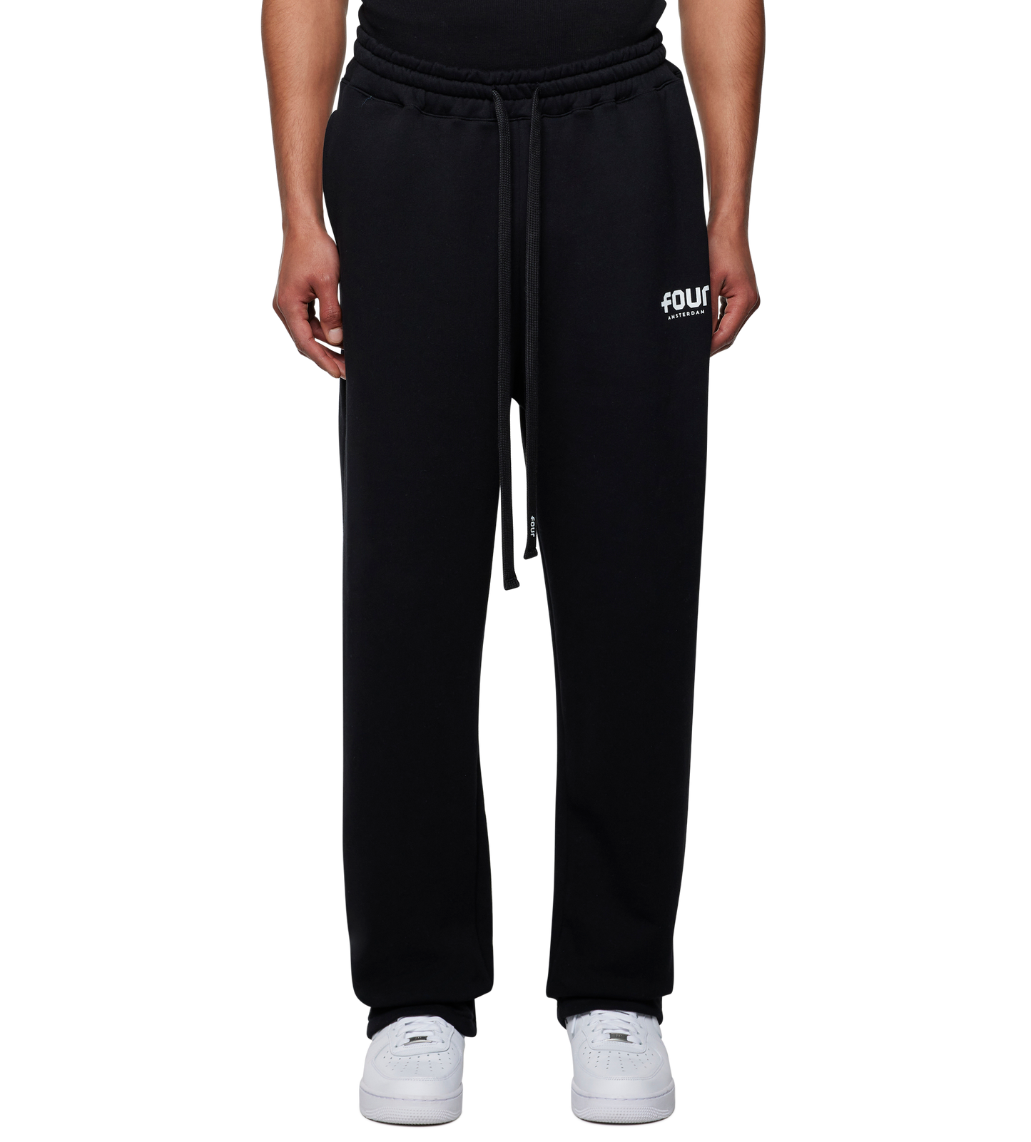 STRAIGHT-LEG BROEK MET LOGO