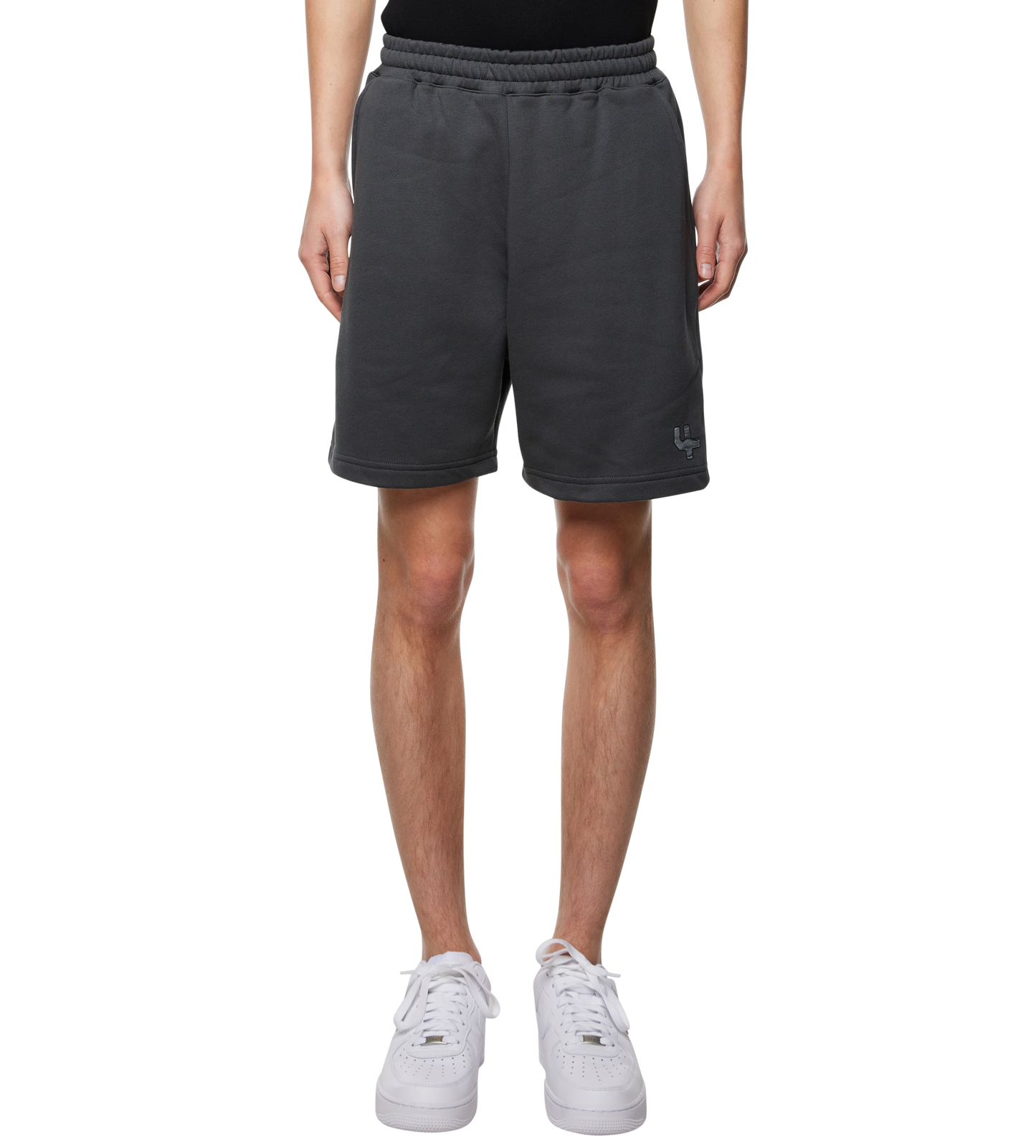 Outline Logo Shorts Black Sand