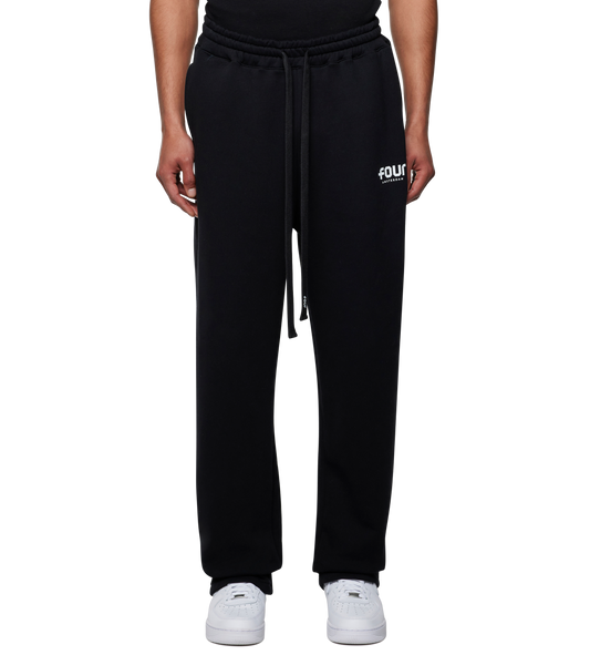 STRAIGHT-LEG BROEK MET LOGO
