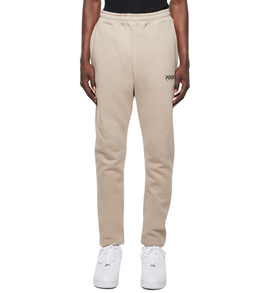 Circles Logo Sweatpants Vintage Khaki